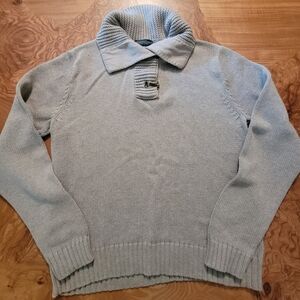 Lauren Jeans Company by Ralph Lauren Toggle Sweater – 100% Cotton